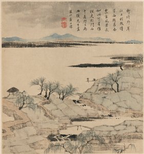 Flusslandschaft, Mai-August 1666