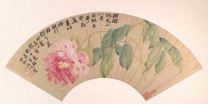 Pfingstrose, datiert 1862 von Zhao Zhiqian