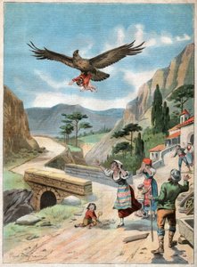 Kindesentführung durch einen Adler