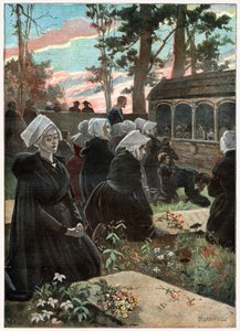 Allerheiligen in der Bretagne von . .