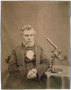 Andrew Pritchard, englischer Optiker, ca. 1850er Jahre von Frederick (attr. to) Barnard