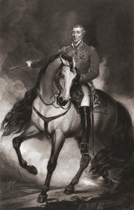 Arthur Wellesley, Herzog von Wellington, Reiterporträt von . .