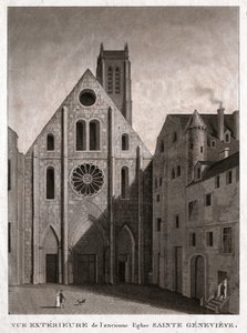 Kirche Sainte Genevieve, frühes 19. Jahrhundert