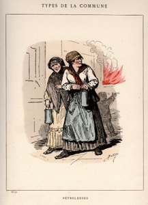 Kommune von Paris: Kostüm von PETROLES (20) in „Les Communeux“ von Frederick (attr. to) Barnard