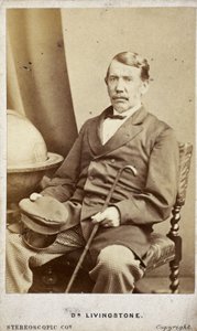 David Livingstone, schottischer Missionar und Entdecker, um 1860er von Frederick (attr. to) Barnard