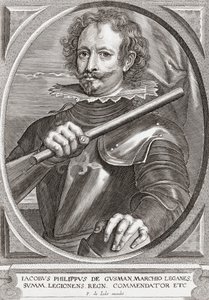 Diego Mexía Felipez de Guzmán y Dávila. Porträt.