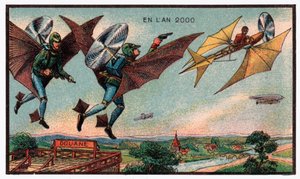 Fliegende Zollbeamte, um 1910