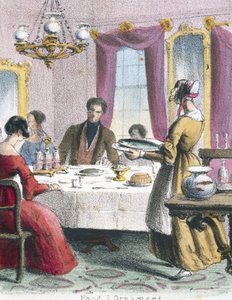 Essen und Ornament, ca. 1845