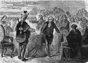 Französische Revolution: Mirabeau vor Dreux-Brèze, 23. Juni von . .