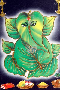Ganesha oder Ganapati: der elefantenköpfige hinduistische Gott. von . .