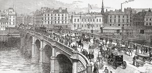 Glasgow-Brücke von . .