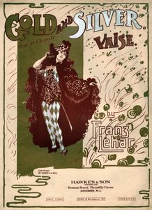 Gold und Silber, Walzer von Franz Lehar (Illustration)