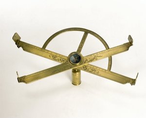 Graphometer-Klinometer, um 1600 von Frederick (attr. to) Barnard