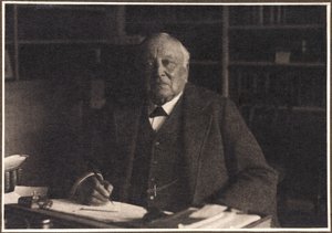 Henry Roscoe, englischer Chemiker, ca. 1914 von Ferdinand Georg Waldmuller