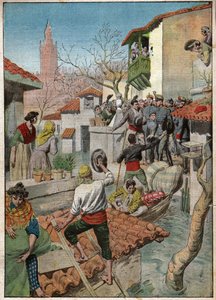 Überschwemmungen in Sevilla