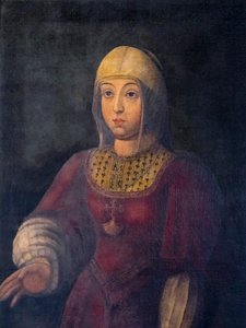 Isabella I. von Kastilien; Isabella die Katholische. Porträt, 2020 (Foto) von . .