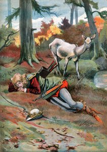La Biche au Bois, ca. 1910 (Gravur)