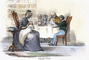 Flüssignahrung, um 1845