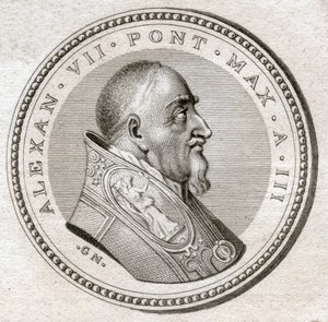 Papst Alexander VII von . .