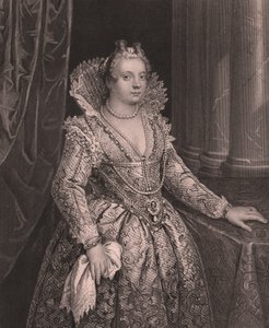 Porträt von Maria de