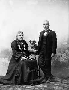 Porträt von Mr und Mrs Guerrini