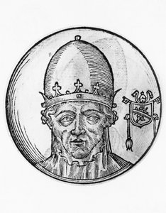 Porträt von Saint Celestine V (Pietro Angelerio)