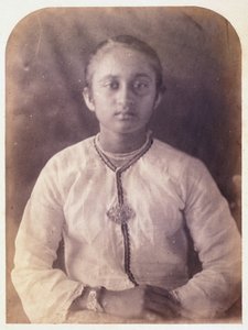 Porträt einer jungen Frau, Ceylon, ca. 1875 von Ferdinand Georg Waldmuller