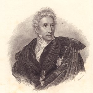 Porträt des Kunsthistorikers Leopoldo Cicognara (1767-1834), Kupferstich von Fusinati nach einem Porträt von Lipparini
