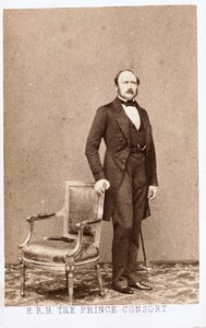 Prinz Albert, Gemahl von Königin Victoria, ca. 1860 von Frederick (attr. to) Barnard