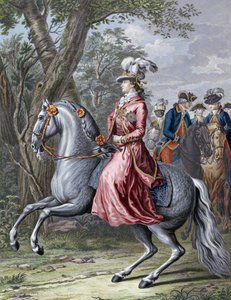 Prinzessin Wilhelmina von Preußen, Prinzessin von Oranien. Porträt. von . .
