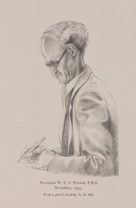 Professor W E S Turner, November von Frederick (attr. to) Barnard