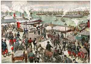 Rückkehr zur Arbeit im Hafen von Marseille
