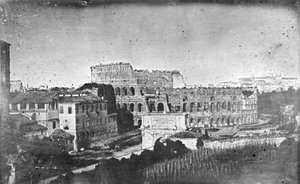 Rom, Blick vom Pavillon in den Orti Farnesi von Frederick (attr. to) Barnard