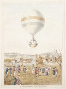 Sadlers Ballonaufstieg von Hackney