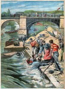 Rettung auf der Seine von John Pardon