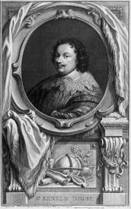 Sir Kenelm Digby, englischer Autor, Marinekommandant und Diplomat, ca. 1645