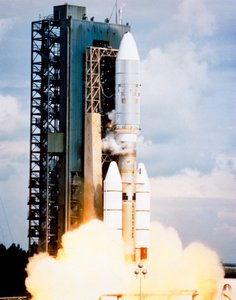 Raumschiff, USA, Voyager Start des Voyager 1 Raumschiffs, 5. September