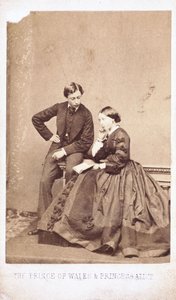 Der Prinz von Wales und Prinzessin Alice