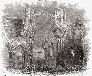 Das Kloster von Lindisfarne von . .