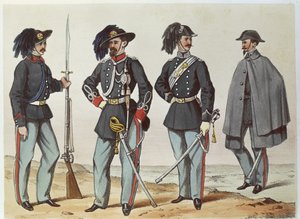 Uniformen - Italienisches Risorgimento, Ende des 19. Jahrhunderts