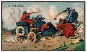 Kriegsmaschinen, um 1910 von . .