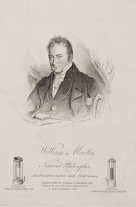 William Martin, englischer Dichter und Physiker, ca. 1820er