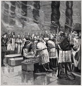Tod von Papst Leo XIII von . .