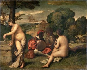 Pastorales Konzert von Giorgione