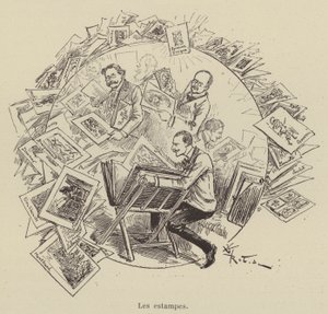 Die Drucke von after Albert Robida