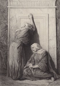 Maria Magdalena und die andere Maria von after Albert Robida