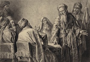 Die Diener der Hohepriester von after Albert Robida