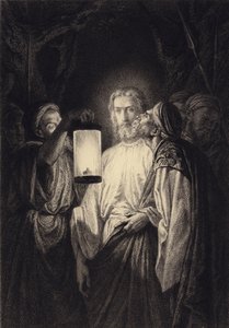 Der Verrat des Judas von after Albert Robida