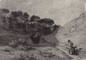 Die zwei Blinden von Jericho von after Albert Robida