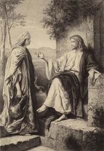 Die Frau von Samaria von after Albert Robida